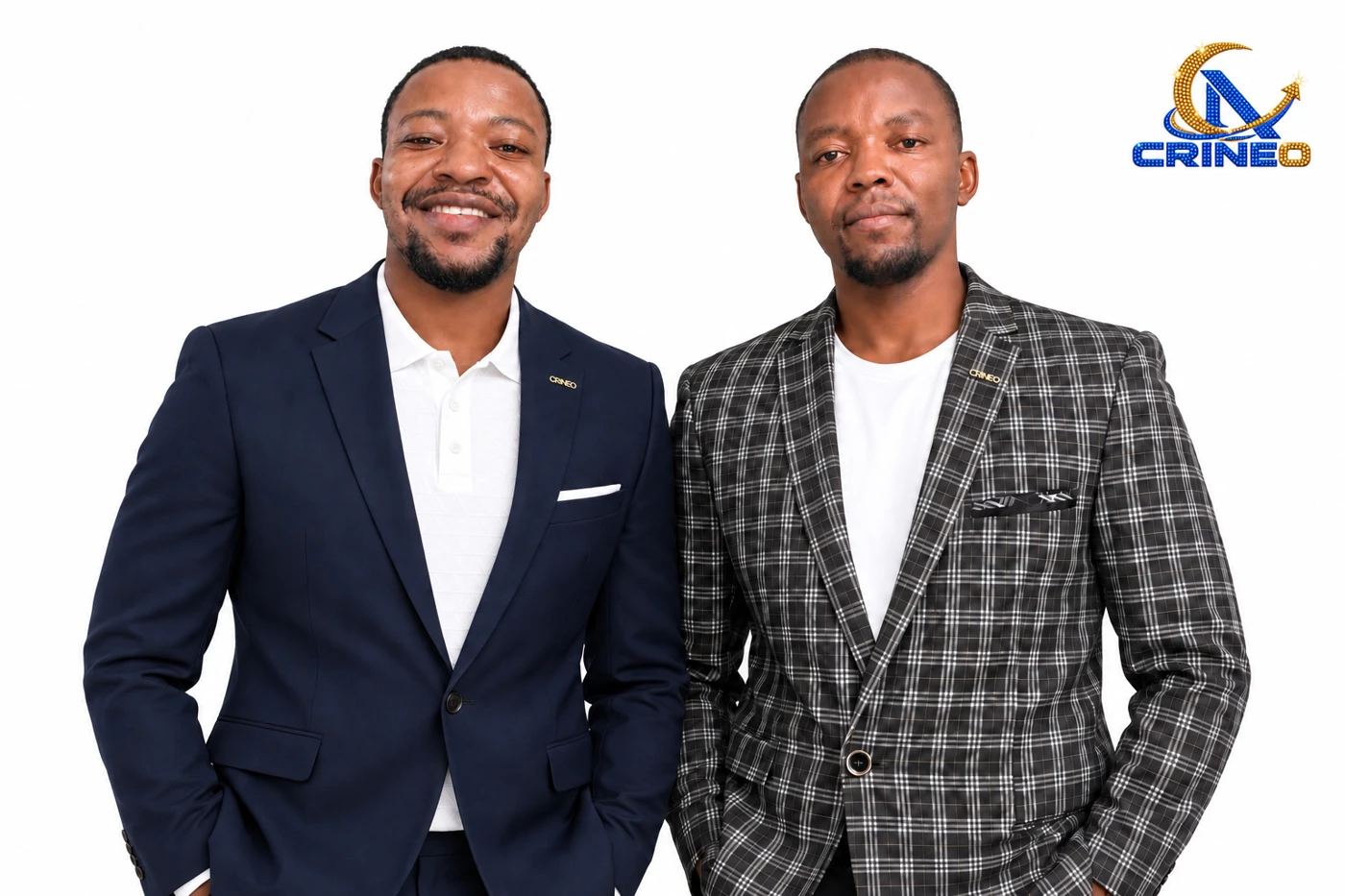 Christopher and Neofred, CRINEO co-founders and co-CEOs